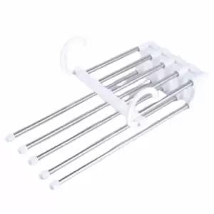 공간활용옷걸이 다기능 접이식 넥타이걸이 넥타이옷걸이 옷걸이 5단