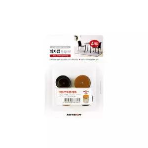 발커버 의자캡(원형/반투명)펠트 25x30mm흠집소음방지 아트