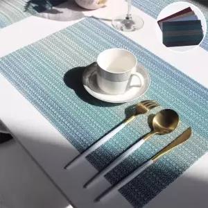 테이블보 커버 고급스러운 식탁 매트 레스토랑 PVC