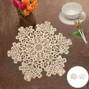 모던 미니멀한 깔개 매트 식탁 인테리어 PVC 테이블