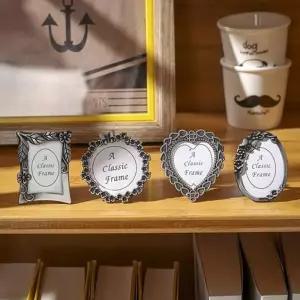 사진액자 액자 미니 엔틱 탁상용 랜덤 가족 웨딩 1P