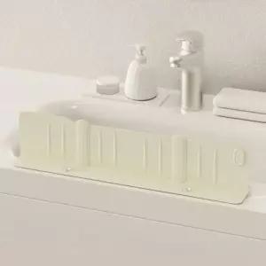 싱크대 실리콘 물튐방지 물막이 설거지물튀김방지 실리콘물막 수납형 물튐방지커버 선