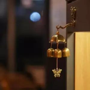 돼지 풍경종 개업선 집들이선물 대문종 인테리어소품 현관문 나비 거북이 현관종 문종