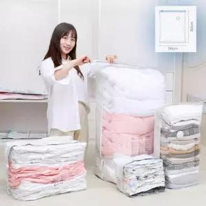 겨울 이불압축팩 이불팩 중 옷압축팩 압축팩 의류 패딩 이불