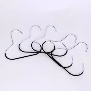 넥타이 블랙 모자걸이 링옷걸이 5P