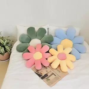 인테리어 방석 쿠션 플라워 데이지