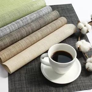 인테리어 매트 식탁매트 플레이스 테이블 레스토랑 테이블매트 식탁보 카페 주방 pvc