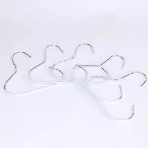 넥타이 5P 링옷걸이 화이트 모자걸이