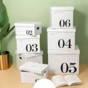 휴 대용 상자 가정용 정리함 보관함 다용도 소품 종이 수납함 량