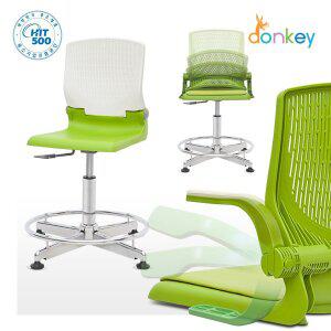 [체어플러스][덩키의자] KC601 /기본형/고정다리/인테리어의자/책상의자/학생의자/작업의자/카운터의자/...