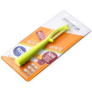 세라믹라이프 세라믹 일자 야채칼 CKP-300 감자필러 색상랜덤