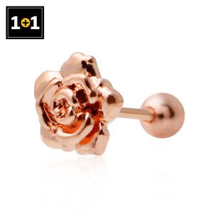 14K 골드핀 골드 이터널로즈 피어싱 Gold pin 1+1 [한쪽 판매]