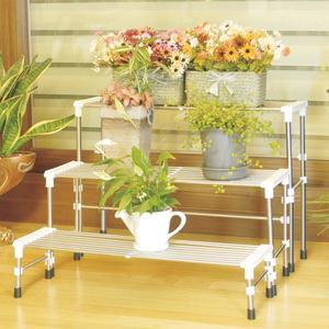 화분정리대 3단 화분받침대 베란다 진열대 받침대 걸이대 선반