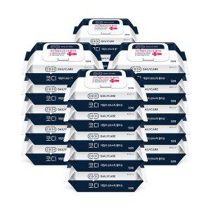 [코디] 데일리 손&소독 물티슈(캡) 50매20팩