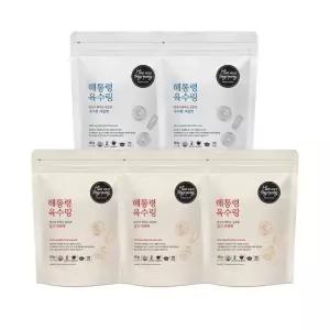 해통령 육수링 100알(깊고 진한맛 80gX3봉+구수한 사골맛 80gX2봉)