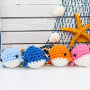 오르방 제주소품 고래키링 제주기념품 뜨개키링 트렌드 인기 핸드메이드키고리 제주키링 고래키고링