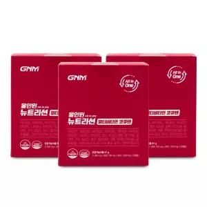 GNM자연의품격 올인원 뉴트리션 멀티비타민 코큐텐 2700mg x 30개입 X 3박스 I