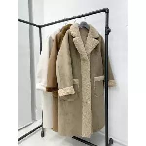 [금강모피]금강 자체제작 페이크퍼 양면 리버서블 롱코트 HIJ-2034 3컬러