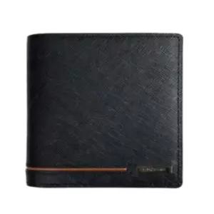 [롯데백화점]에스콰이아 남성 소가죽 중지갑 EODFPN308BK