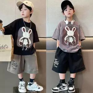 남아 주니어 토니래빗 오버핏 여름 상하