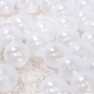 [ME9O2QOP_55]반투명 화이트 실내체육 볼풀공 약100개