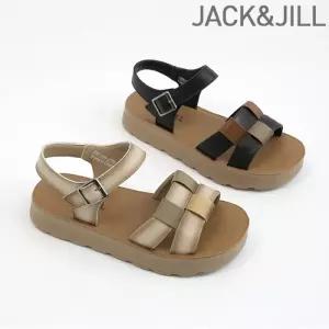 유니크 위브 찍찍이버클 쿠션샌들(JB5Z323)