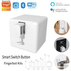 투야 스마트봇Tuya 핑거 로봇 스위치 스마트 홈 블루투스 호환 식 암 봇 버튼 푸셔 라이프 앱 음성 제어