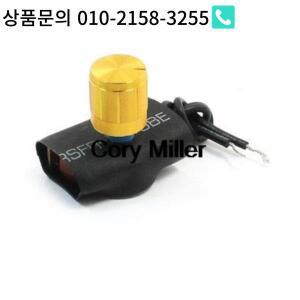 블루 골드 톤 DIY 테이블 램프 풀 레인지 조광기 로터리 스위치 26x25x32mm