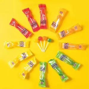 아트박스/익스트리모 4가지 과일맛 막대사탕 컬러 롤리팝 대용량 2kg