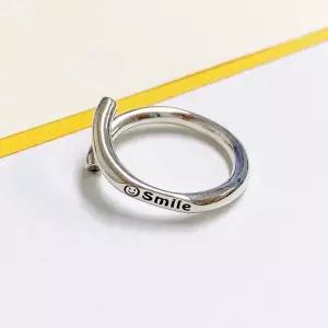 순은반지 휘시크바스마일 은반지 프이즈 925실버