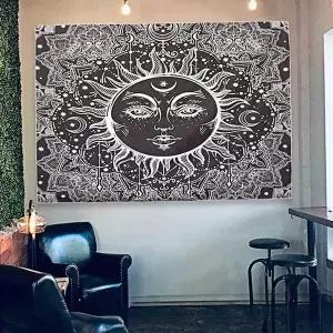 [보리보리/오너클랜]대형 거실 침실 포스터 패브릭 액자 어 L