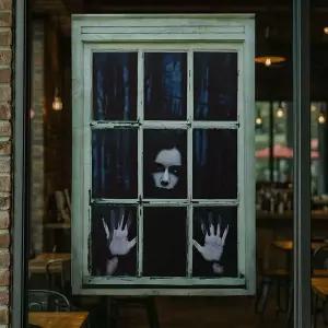 할로윈장식스티커(처녀귀신)