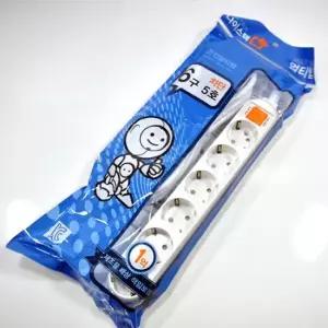 MAGICCLEAN 나이스텍 멀티탭 6구 5호 차단 (4.5M)