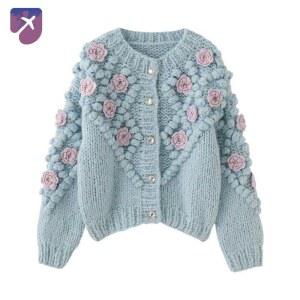 니트 사랑스럽개 차은우 하늘색 한해나 오늘도사랑스럽개