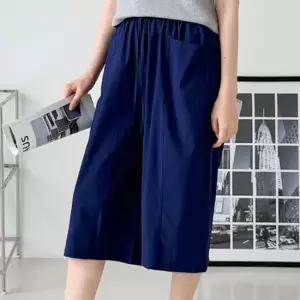 와이드팬츠 여성 빅와이드 아이스 7부 치마팬츠 여름룩 바지