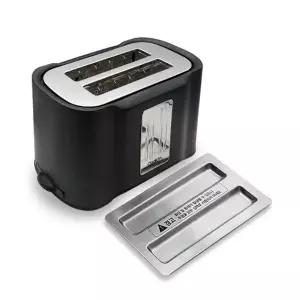 MZ키친플라워 토스터기 식빵 굽기 팝업 토스트기 블랙