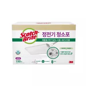 3M스카치브라이트 정전기청소포 표준형 150매 재활용
