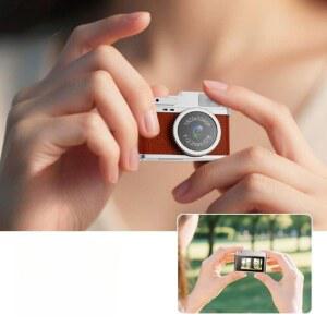 초미니디카 레트로 똑딱이 키링 목걸이 기본 사진기 휴대용 (0 96인치)