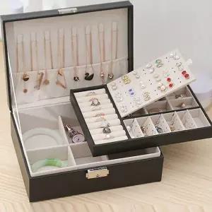 액세서리 잠금 보관케이스 악세사리 블랙 보관함