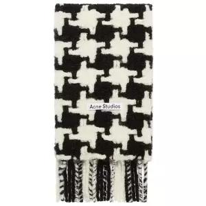 [아크네스튜디오]24SS 하운드 투스 알파카 머플러 CA0153 AL4