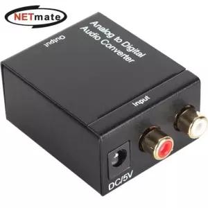 아날로그 to 디지털 오디오 컨버터(RCA to Toslink(광 (WF89391)