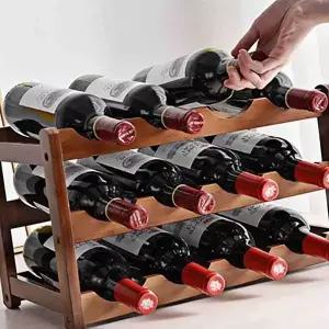 원목 와인 랙 우드 걸이 보관함 홀더 진열장 장