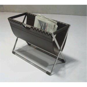 거실 잡지꽂이 가죽 골드 가죽 프레임 인테리어 접이식 잡지 북유럽디자인 북유럽인테리어