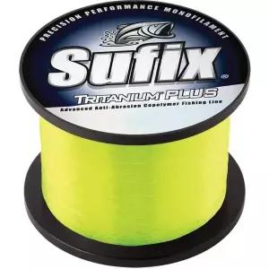 Sufix 수픽스 트리타늄 플러스 1파운드 스풀 사이즈 낚시줄 차트 20파운드