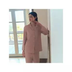 [솔브]비너스 정상 커플잠옷 코트나 V로고 자카드 여성 파자마 VPA4564W A_P411212203