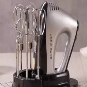 겸용 반죽기 가정용 핸드믹서 홈베이킹 휘핑기 제빵 믹서기 빵반죽 스탠드 머랭기