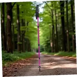 등산용스틱 원마운트4단길이조절등산스틱트레킹폴110cm퍼플