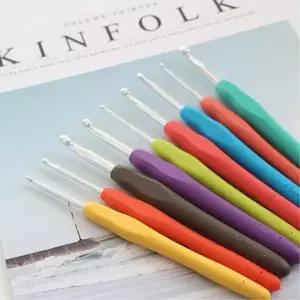 [마이모노샵] DIY 뜨개질 입문자 초보 실리콘손잡이 코바늘 세트