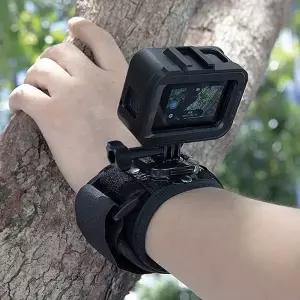 360도 회전 액션캠 핸드 스트랩 고프로마운트 거치대