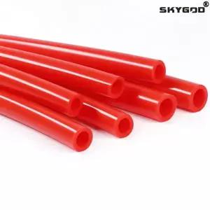 에어호스 호수 1~10m 실리콘 튜브 레드 수족관 공기 관개 파이프 물 커넥터 정원 호스 고무